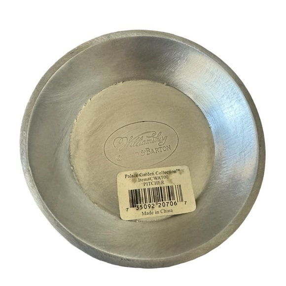 REED & BARTON Palace Garden Collection Pitcher - Picture 6 of 6